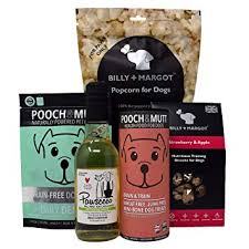 Dog Treat Gift Box with Pawsecco, Treats & Popcorn