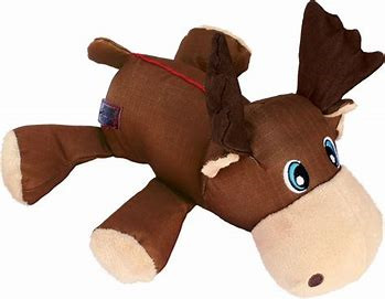Best Indoor and Outdoor Dog Toys - KONG Cozie Ultra Max Moose Dog Toy: