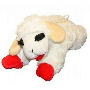 Best toys for dogs - Multipet Lamb Chop Squeaky Plush Dog Toy, Jumbo
