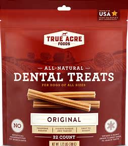 best dog treats - All-Natural Dental Chew Sticks