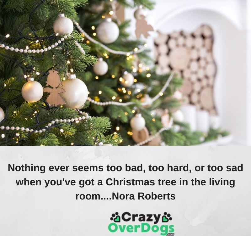 best christmas quotes - Nothing ever seems too bad, too hard, or too sad when you've got a Christmas tree in the living room.....Nora Roberts.